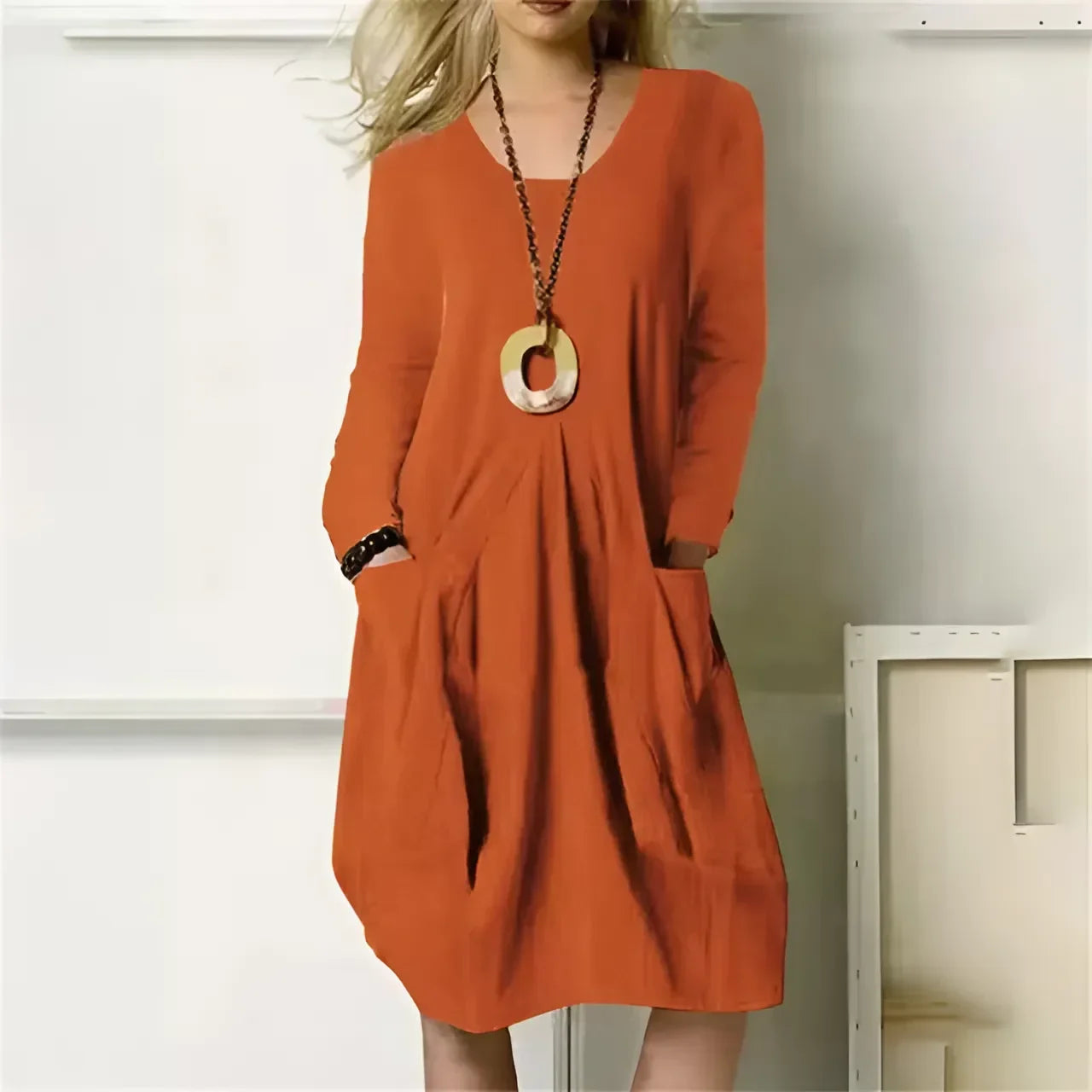 Sophie | Robe Élégante avec Couverture Raffinée du Ventre