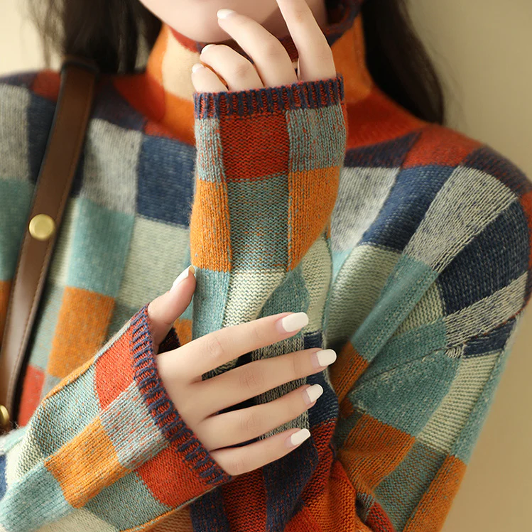 Chloé | Pull à Col Roulé en Cachemire de Luxe
