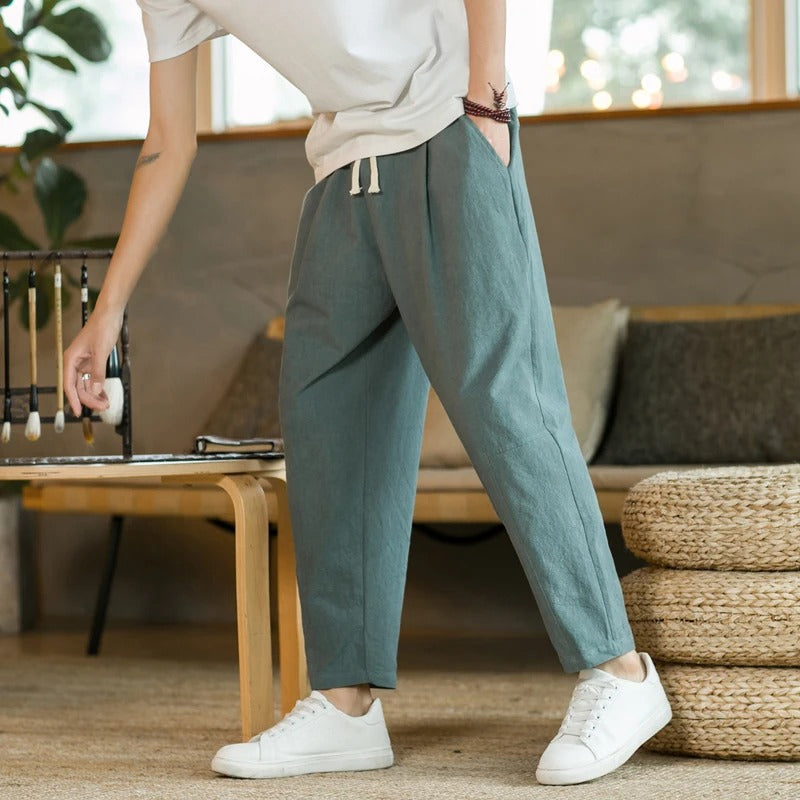 Lorenzo | Pantalon D'été En Lin