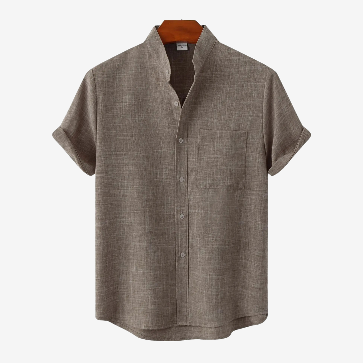 Damer | Chemise Homme en Coton et Lin