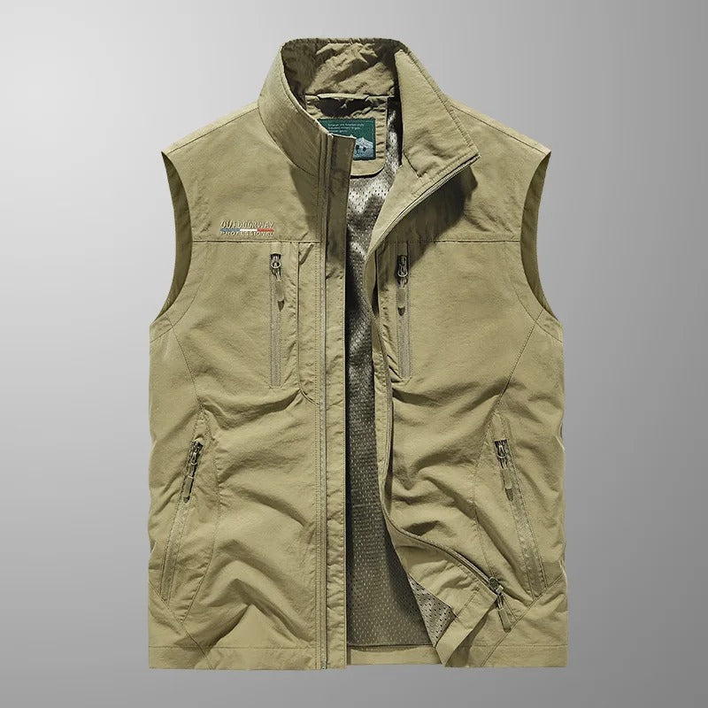 Trekair - Gilet Cargo Respirant À Multiples Poches