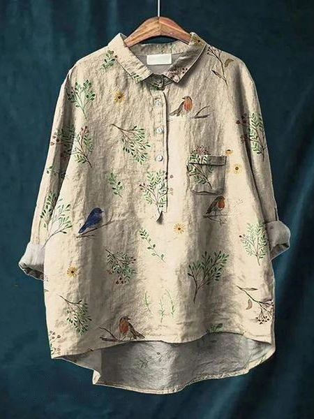Céleste | Blouse Florale Élégante et Polyvalente