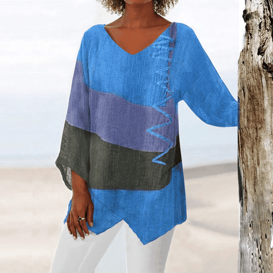 Liora | Blouse Élégant Fait Main