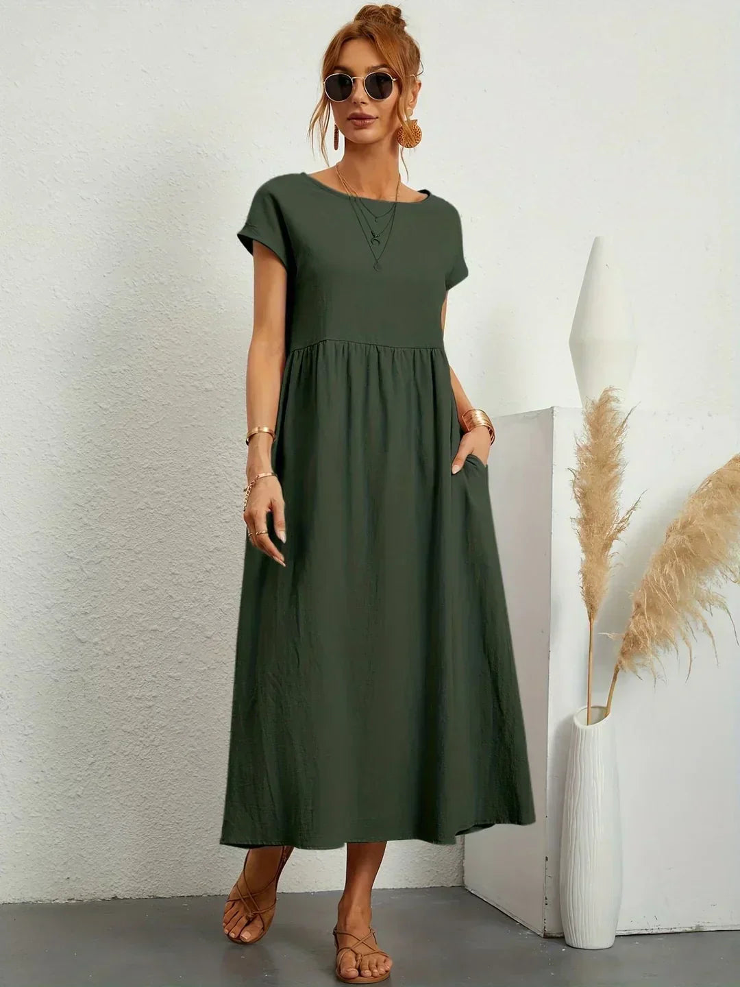 Laure | Robe en Coton Léger