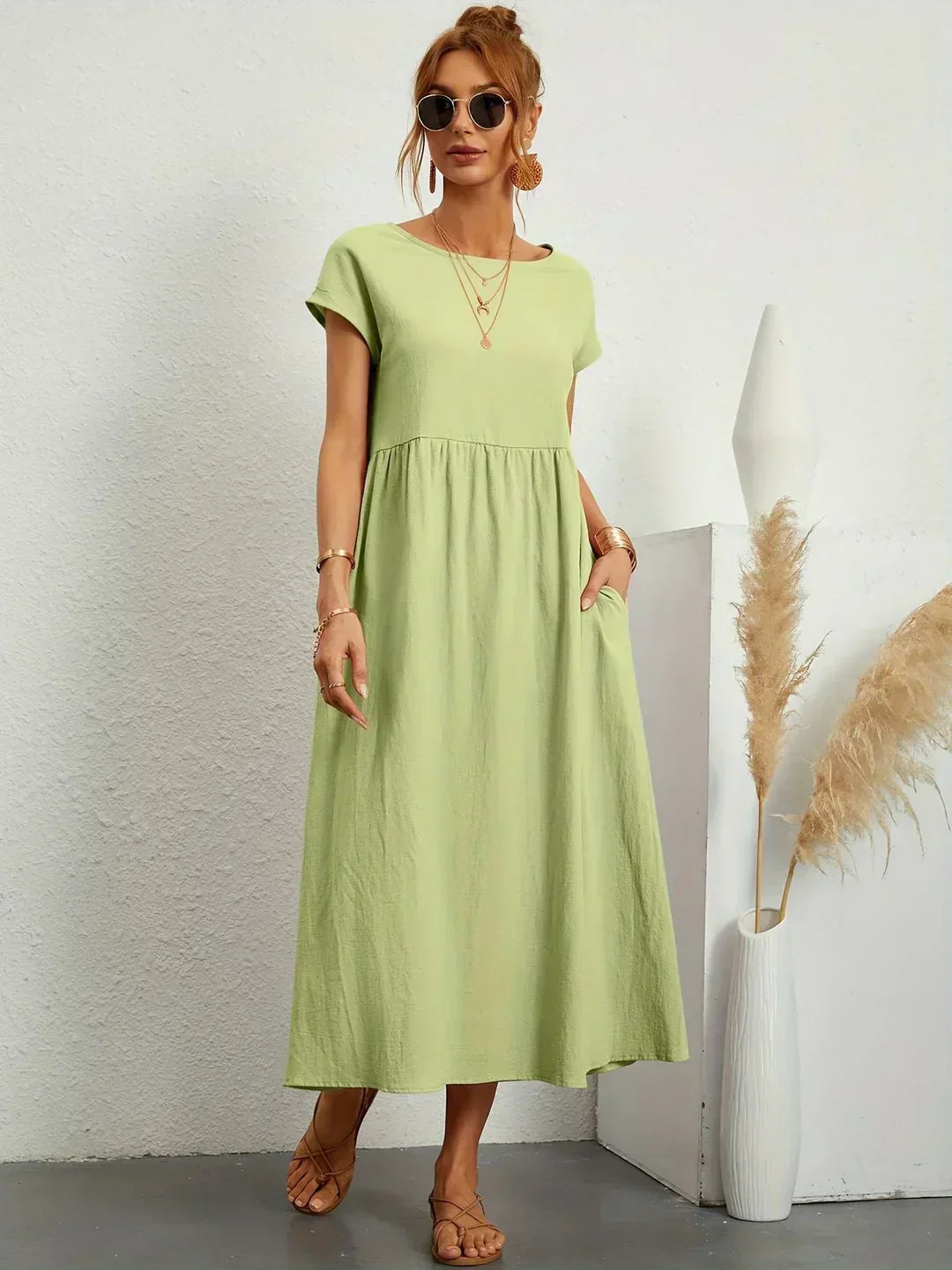 Laure | Robe en Coton Léger