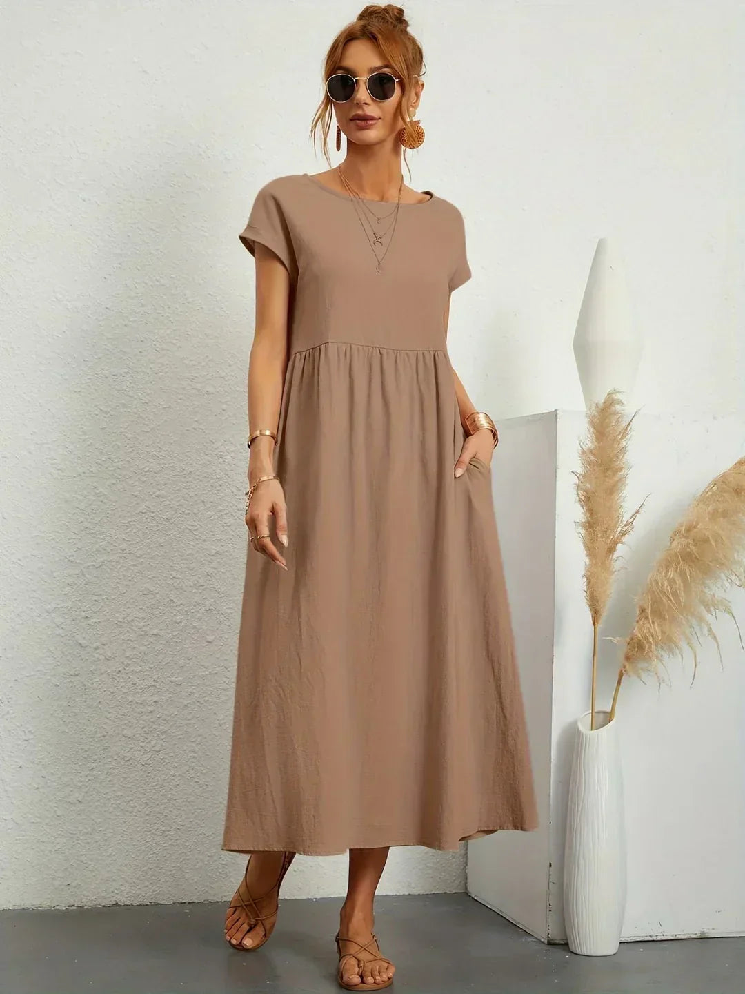 Laure | Robe en Coton Léger