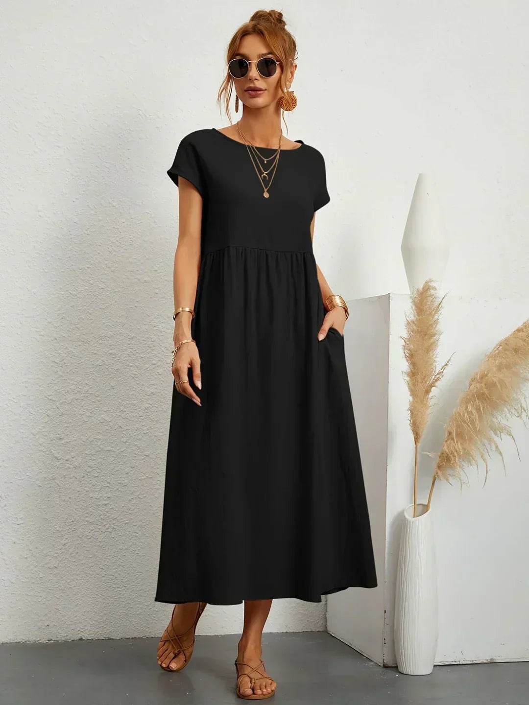 Laure | Robe en Coton Léger