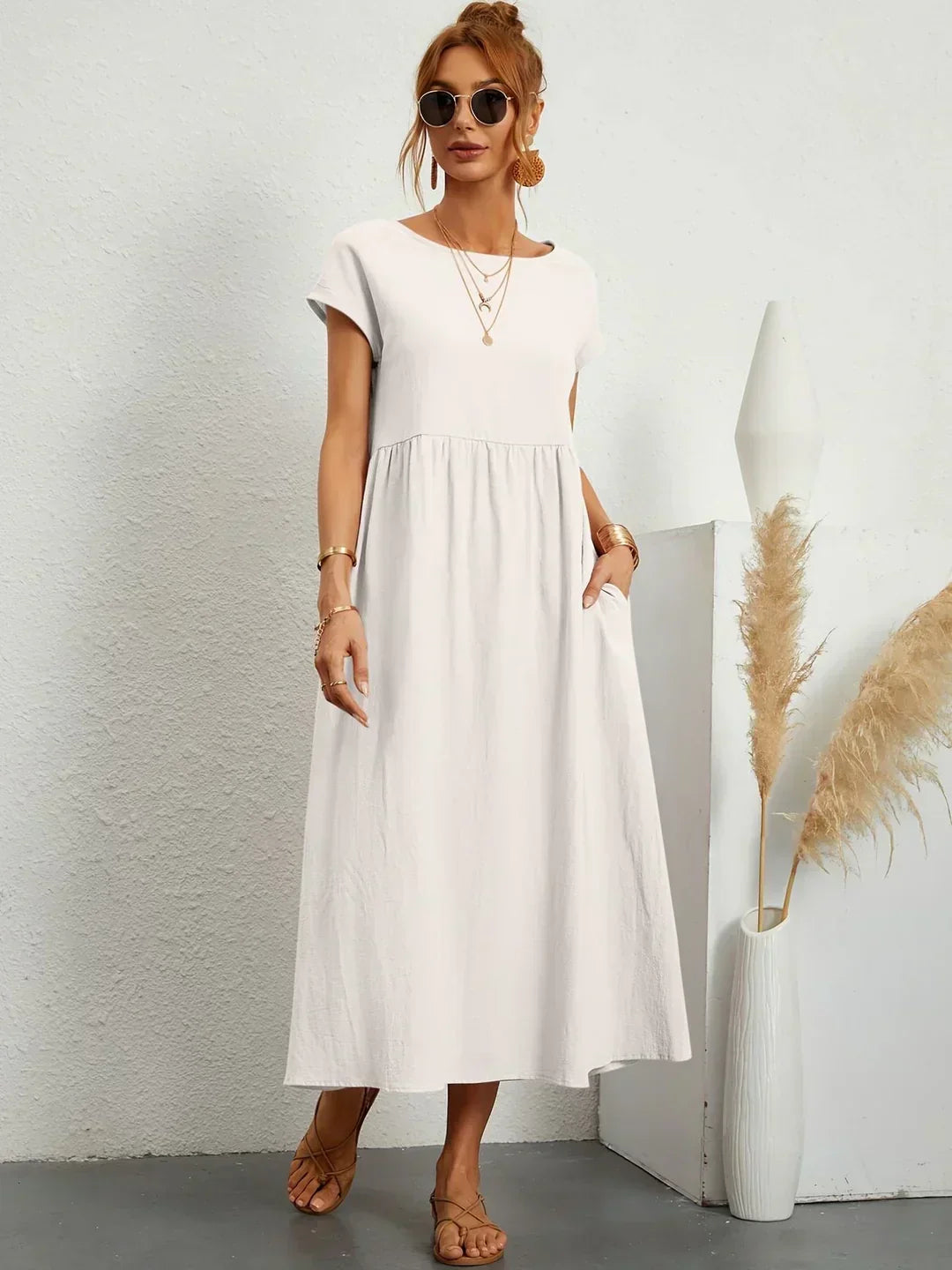 Laure | Robe en Coton Léger