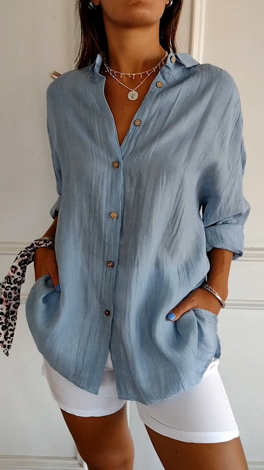 Noémie | Chemise Valence Élégante & Confortable