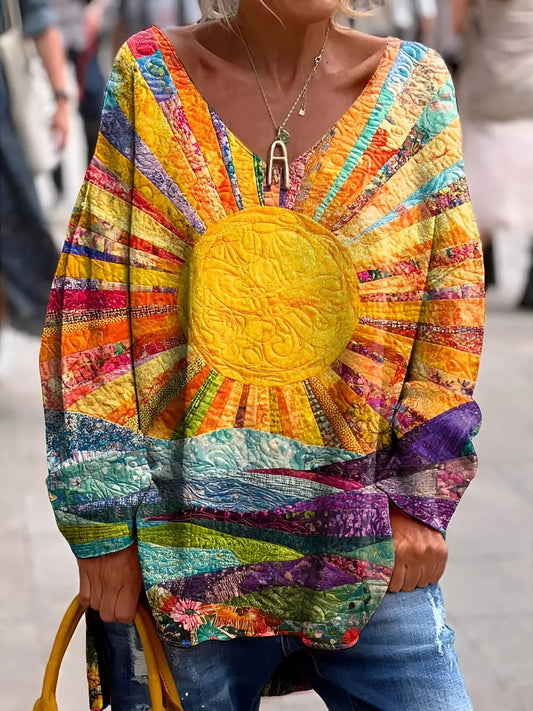 Zélie - Blouse Colorée et Joyeuse